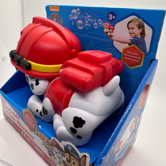 Paw Patrol Marshall Bubble Blower - Blast-Off No-Spill - Tabletop Handheld‎ - Picture 11 of 14